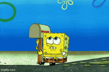 spongebob-waiting